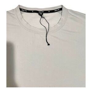 Public Rec Go To Tee Men's Medium Gray Crew Neck Athletic Performance Shirt NWOT